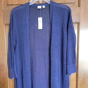 Gap Blue Sweater -- NWT (Size L)